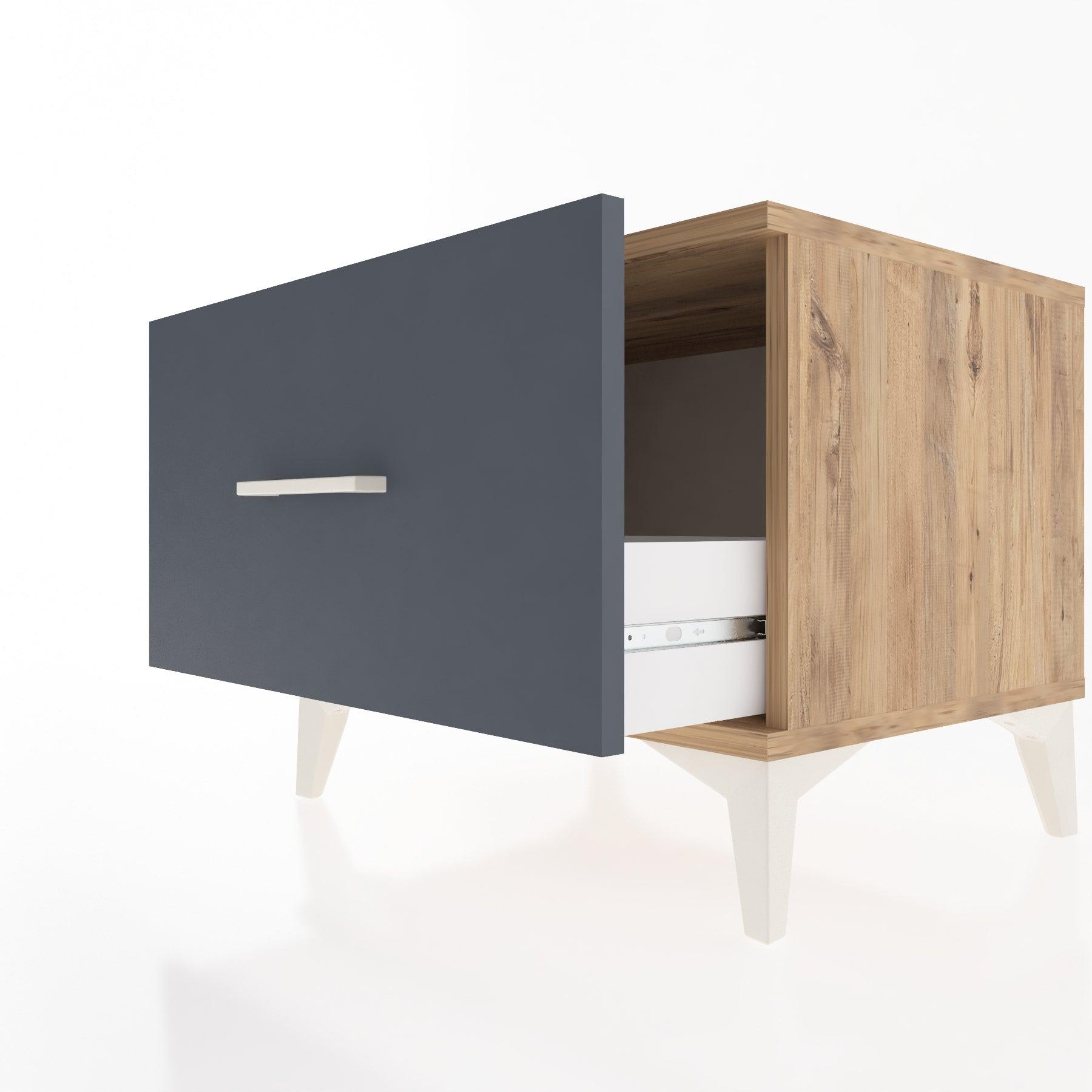 Woodntry Modular Nightstand Pine 60x44x68 cm Drawer C1-3