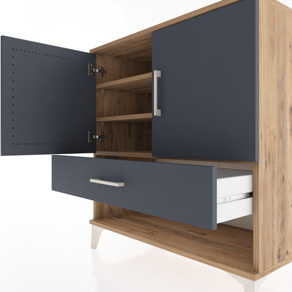 Woodntry Modüler Şifonyer Çam 88x44x84 cm Fonksiyonel F25-3