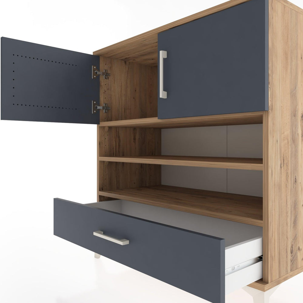 Woodntry Modular Dresser Pine 88x44x84 cm Functional F94-3