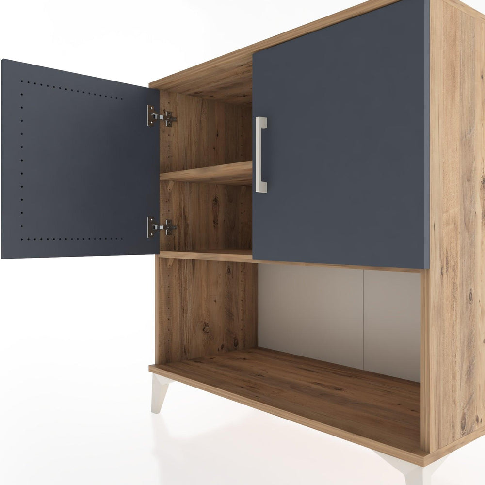 Woodntry Modular Dresser Pine 88x44x84 cm with Cover and Shelf KR44-3