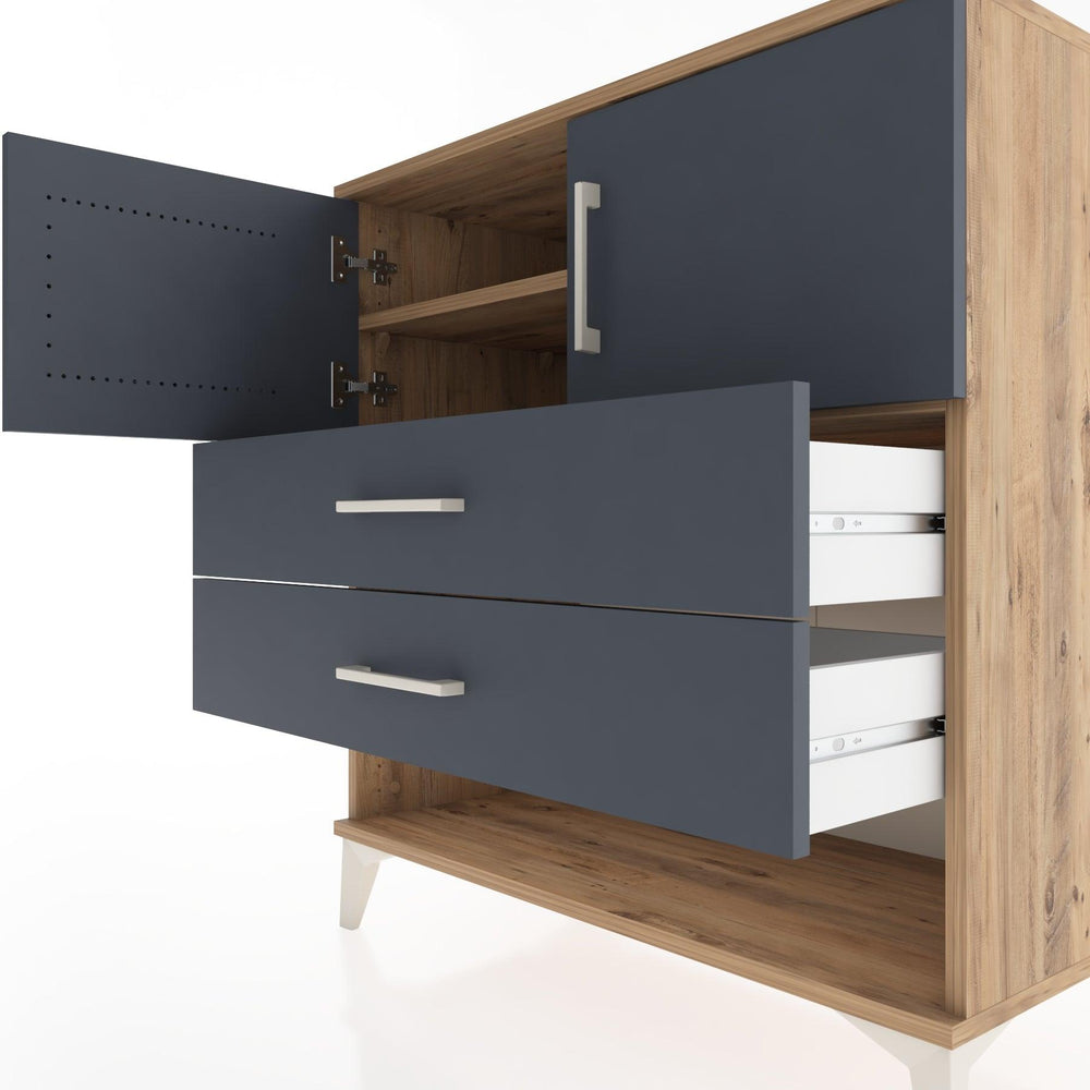 Woodntry Modular Dresser Pine 88x44x84 cm Functional F99-3