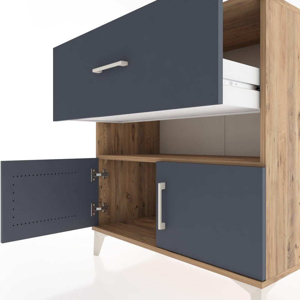 Woodntry Modüler Şifonyer Çam 88x44x84 cm Fonksiyonel F108-3