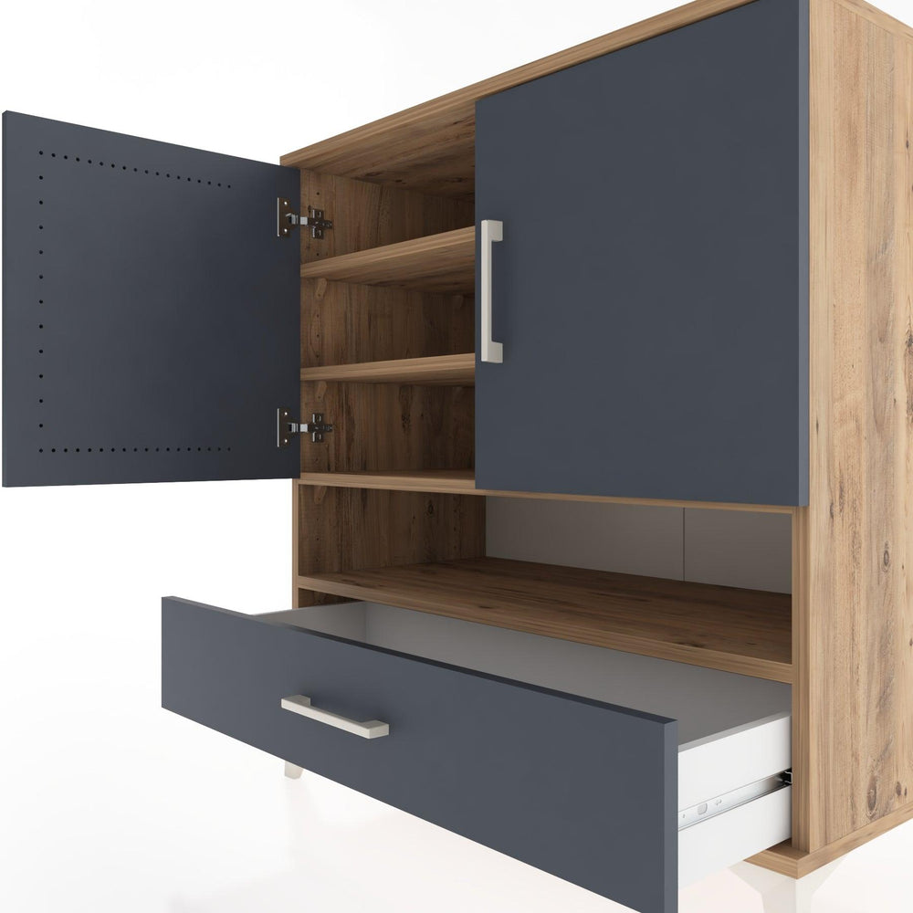 Woodntry Modular Dresser Pine 88x44x84 cm Functional F28-3