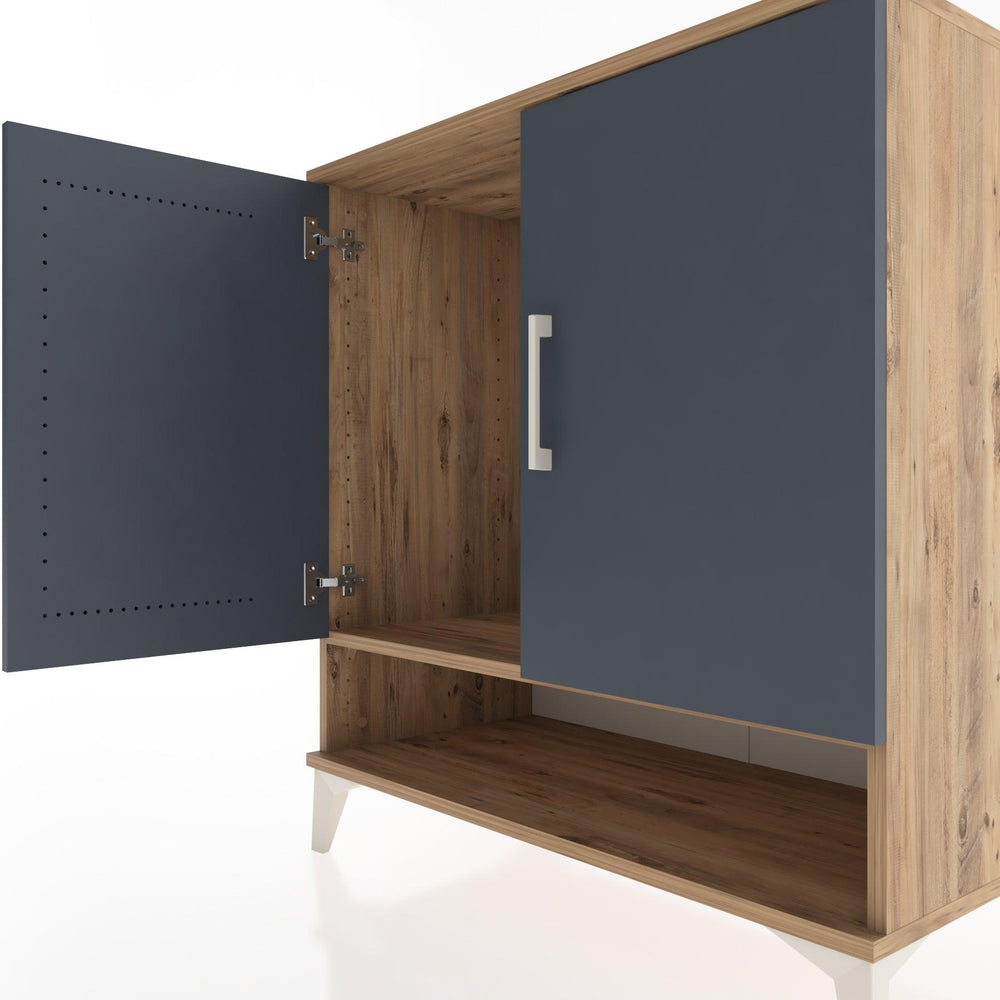 Woodntry Modular Dresser Pine 88x44x84 cm with Cover and Shelf KR77-3