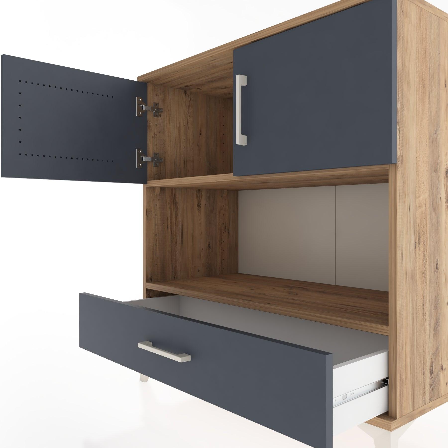 Woodntry Modular Dresser Pine 88x44x84 cm Functional F96-3