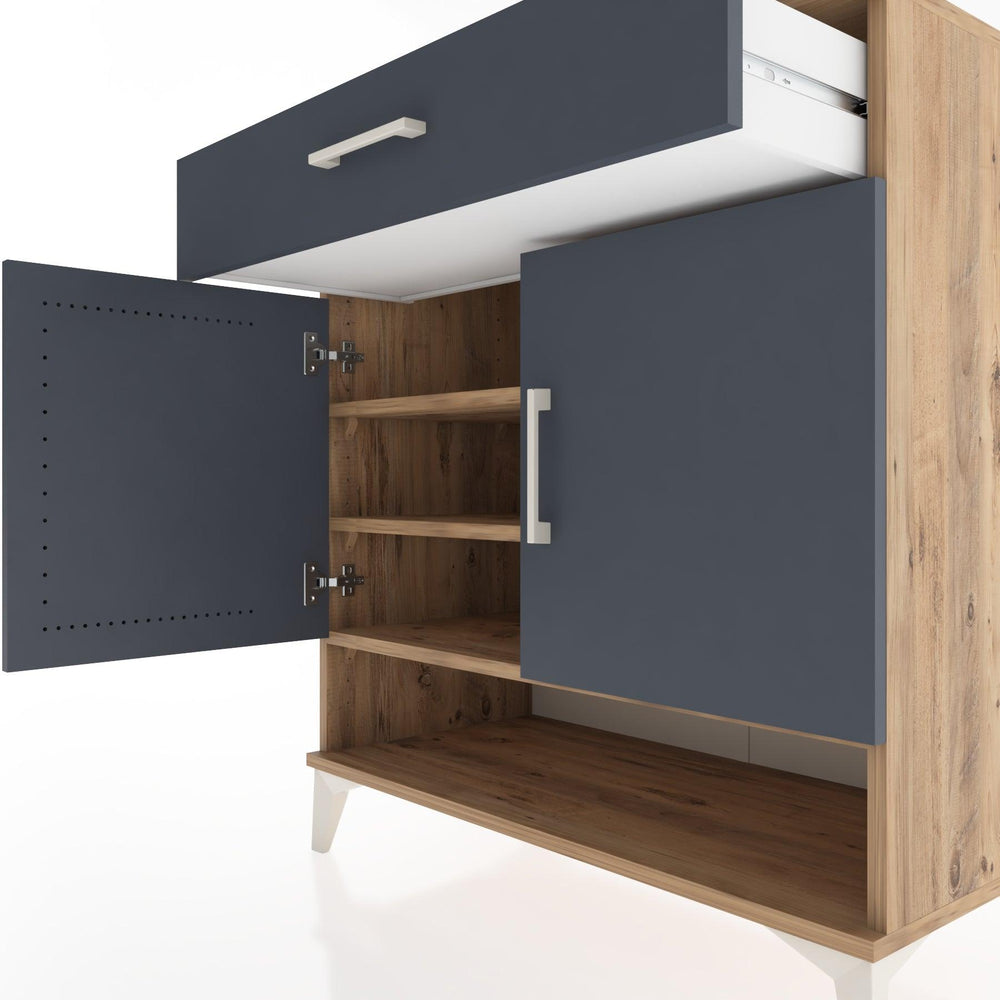 Woodntry Modüler Şifonyer Çam 88x44x84 cm Fonksiyonel F64-3