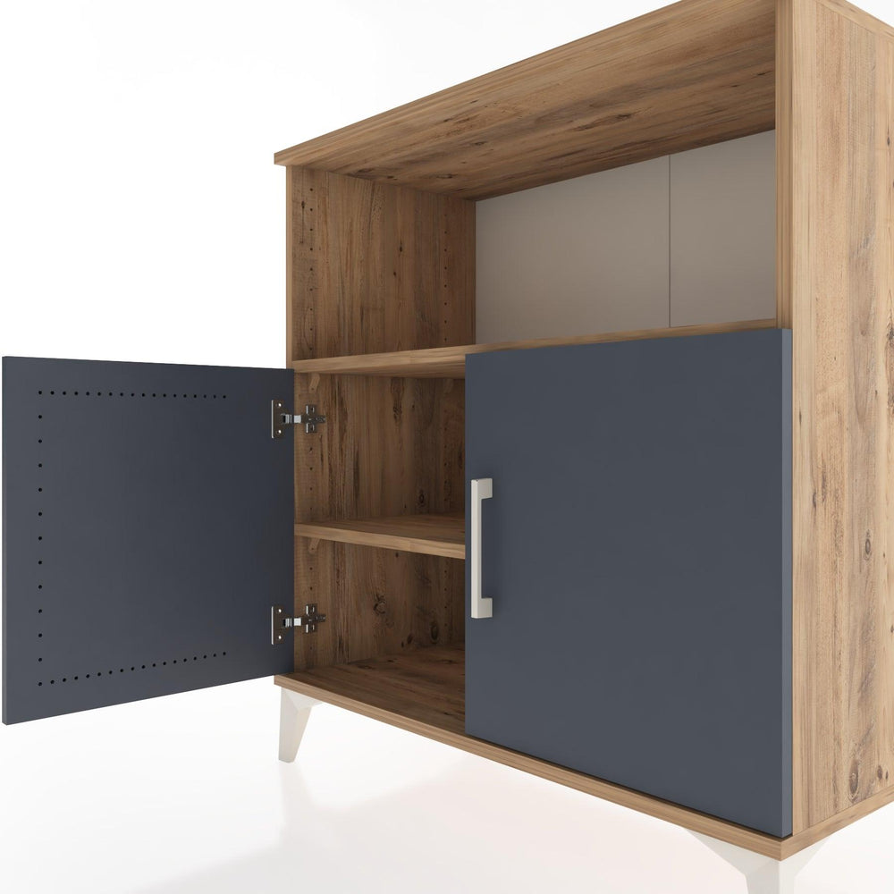 Woodntry Modular Dresser Pine 88x44x84 cm with Cover and Shelf KR41-3