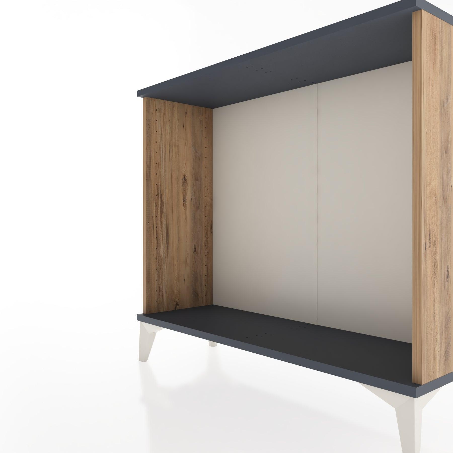Woodntry Modüler Şifonyer Tek Bölmeli 88x30x68 cm Çam - Woodntry