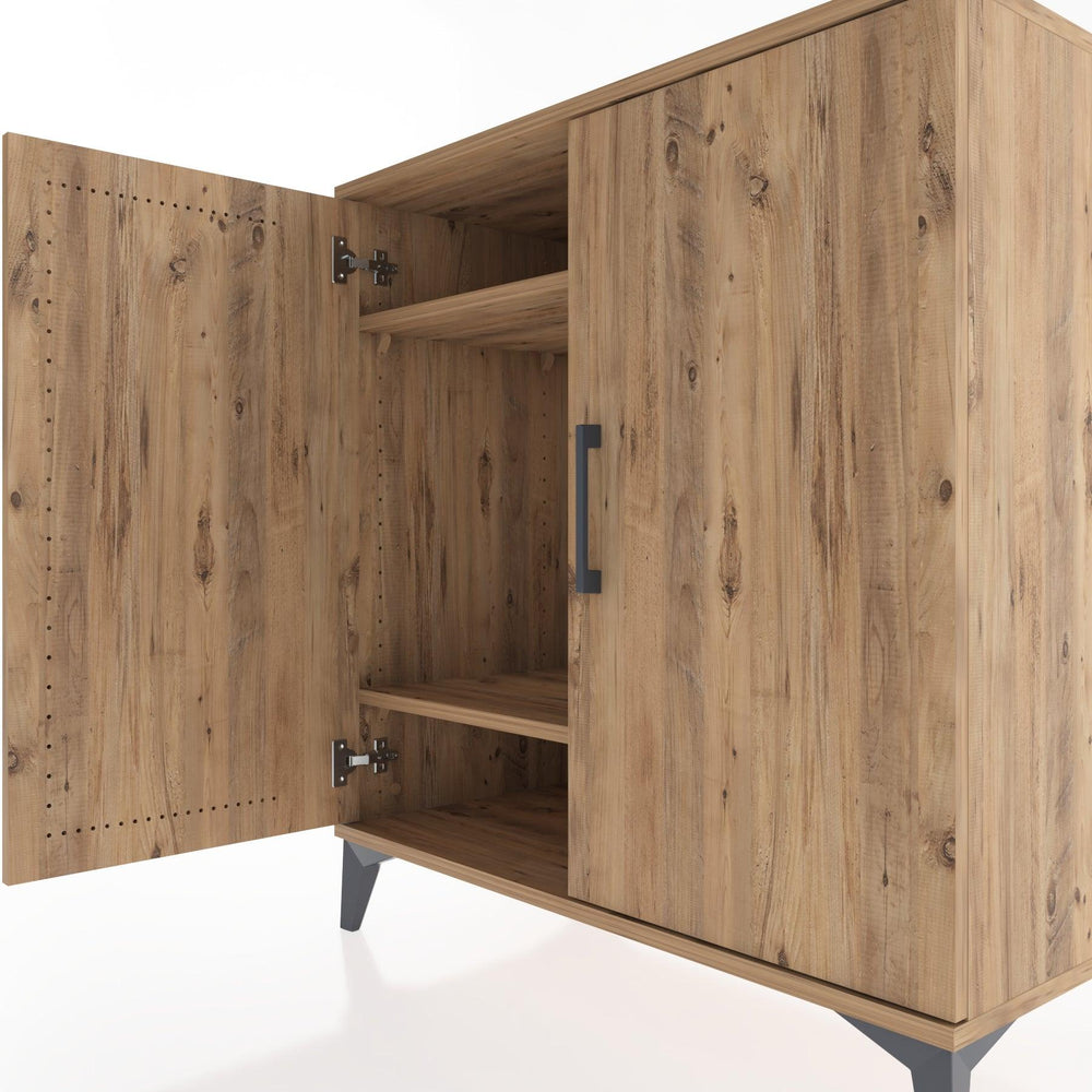 Woodntry Modüler Şifonyer Çam 88x44x84 cm Kapaklı K87-3