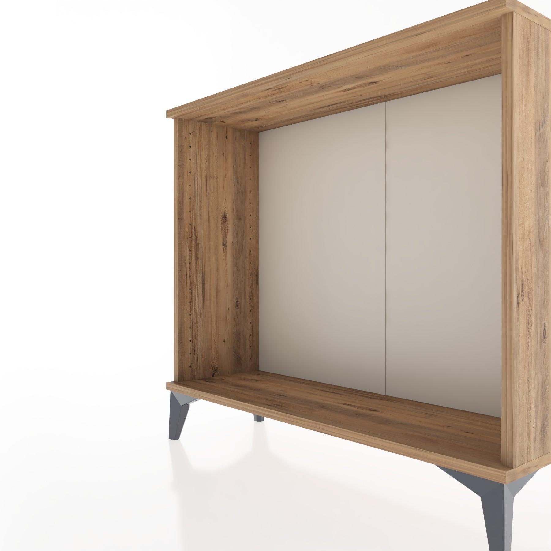 Woodntry Modüler Şifonyer Tek Bölmeli 88x30x68 cm Çam - Woodntry