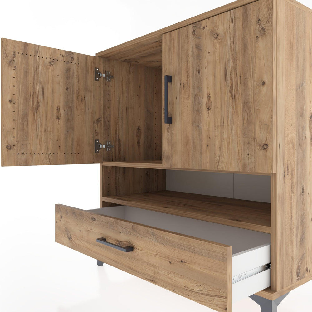 Woodntry Modular Dresser Pine 88x44x84 cm Functional F30-3