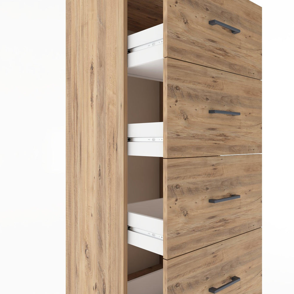 Woodntry Modular Cabinet Pine 60x44x170 cm with Drawers and Shelves CR52-3