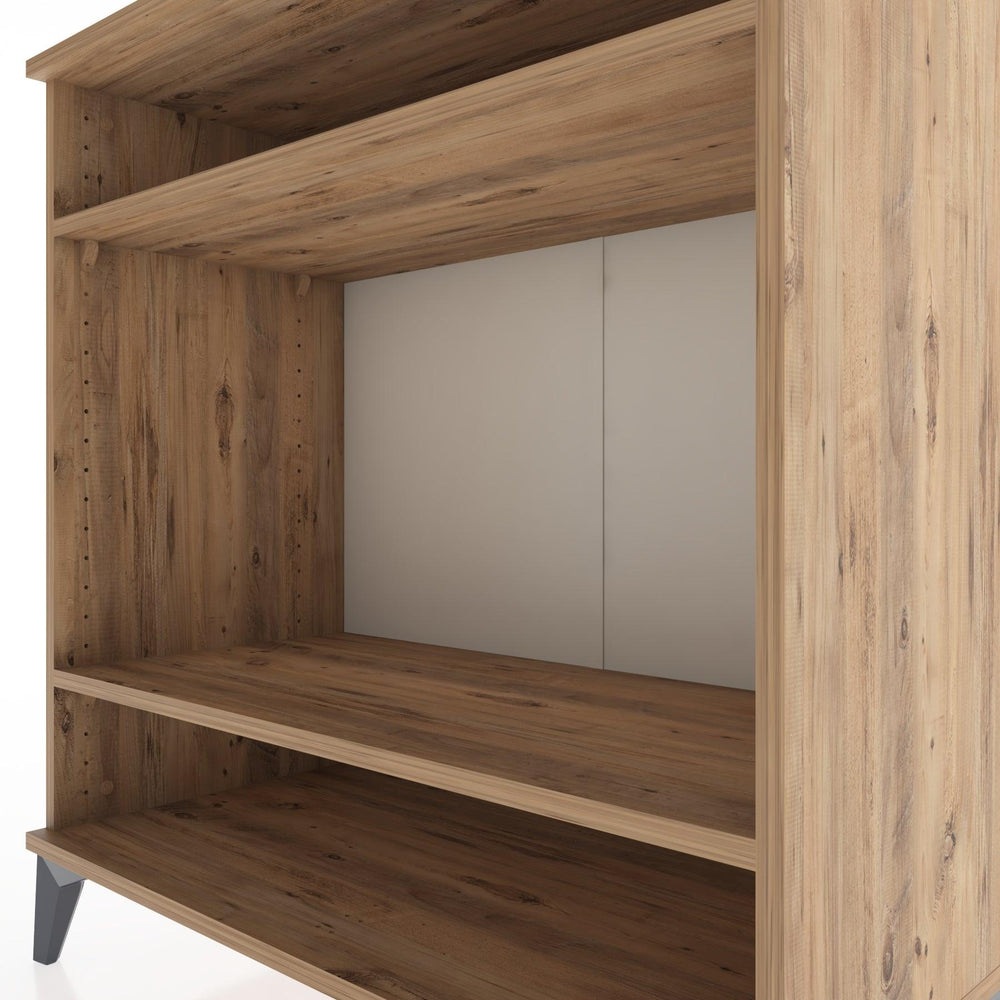 Woodntry Modüler Şifonyer Çam 88x44x84 cm Raflı R122-3