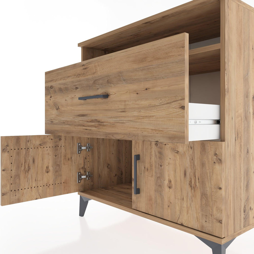 Woodntry Modular Dresser Pine 88x44x84 cm Functional F118-3