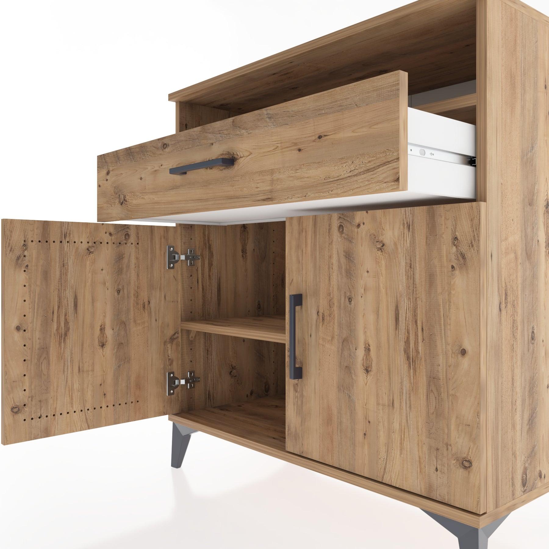 Woodntry Modular Dresser Pine 88x44x84 cm Functional F35-3