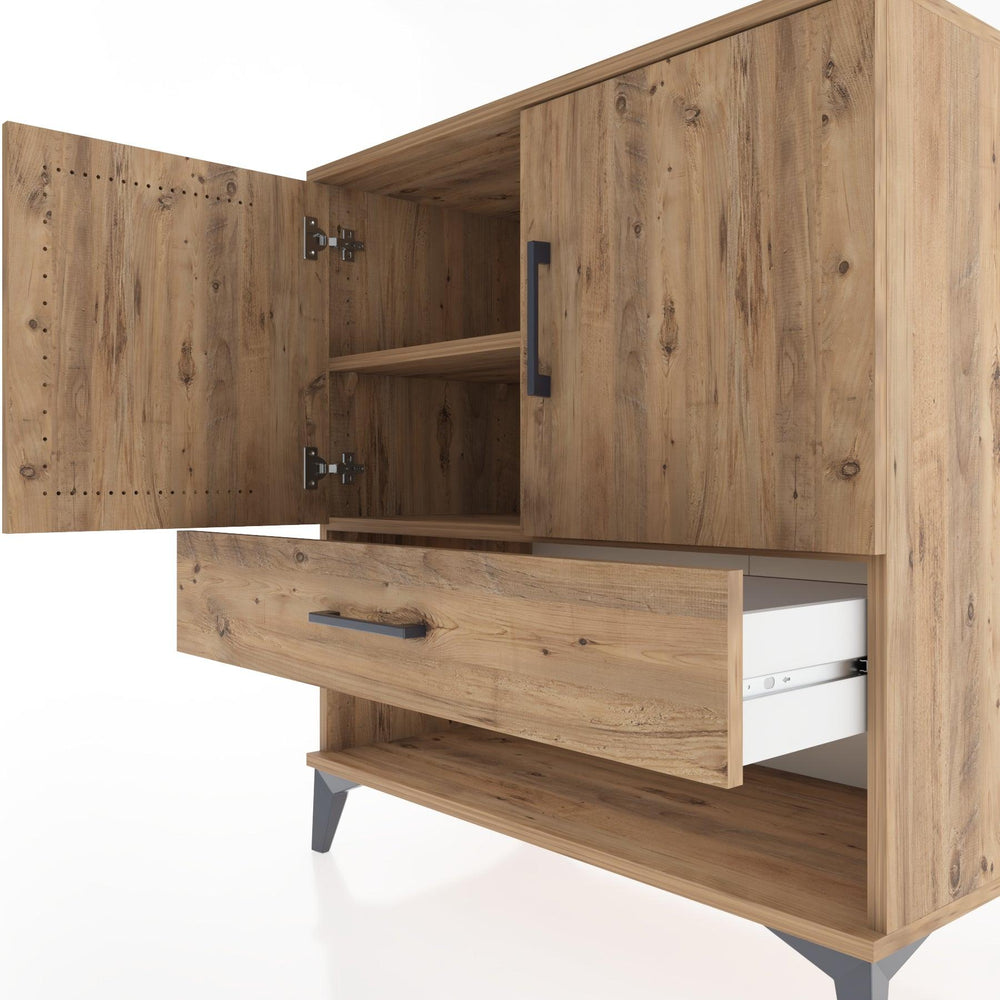 Woodntry Modular Dresser Pine 88x44x84 cm Functional F26-3