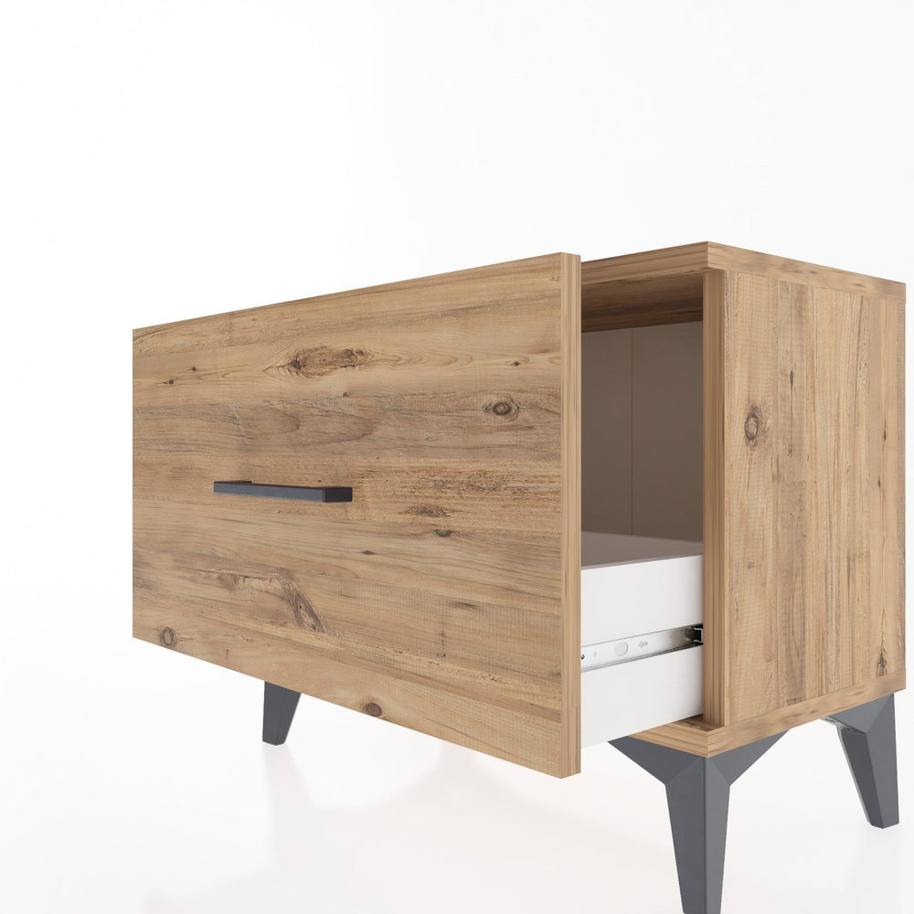 Woodntry Modular Nightstand Pine 60x30x36 cm Drawer C1-3
