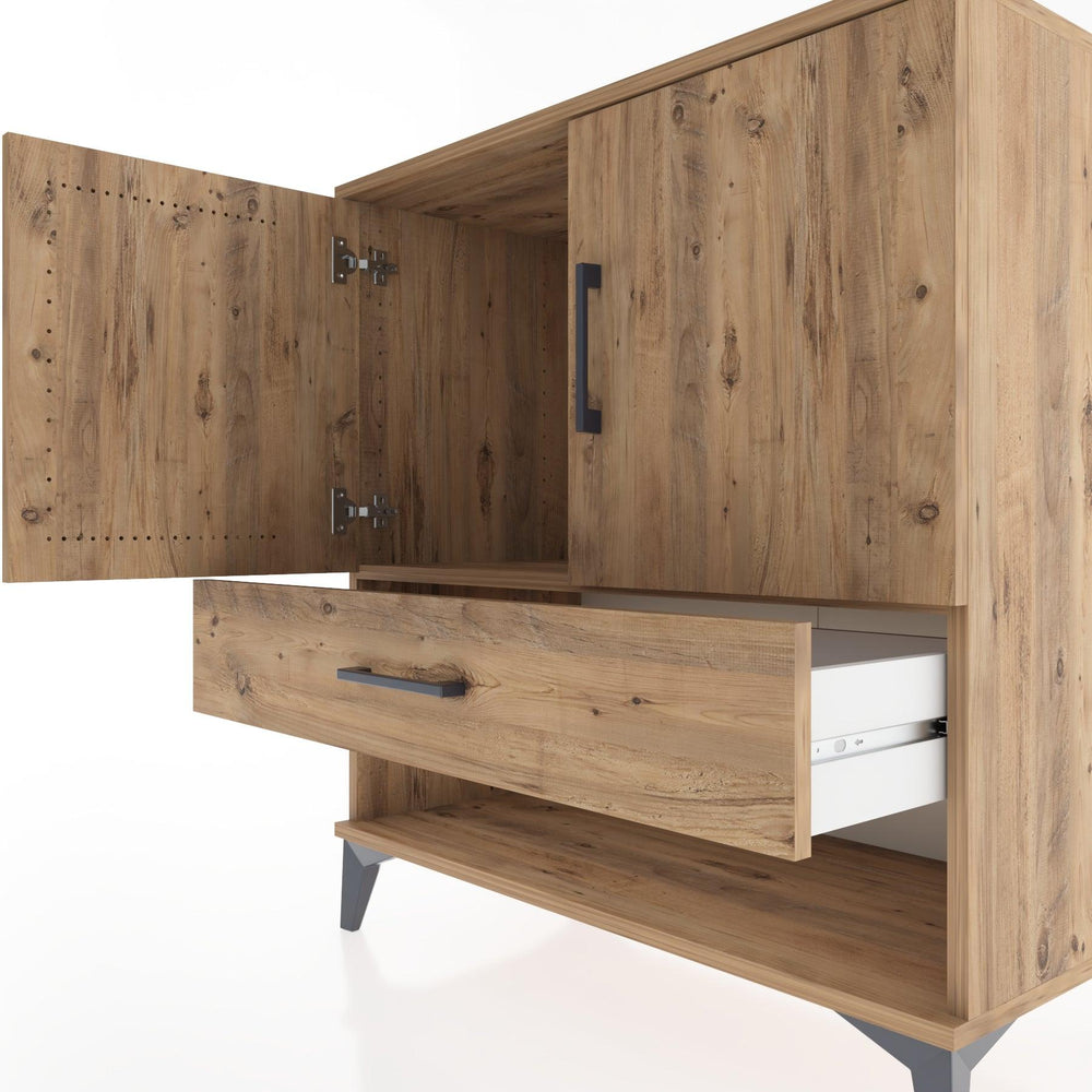 Woodntry Modular Dresser Pine 88x44x84 cm Functional F27-3