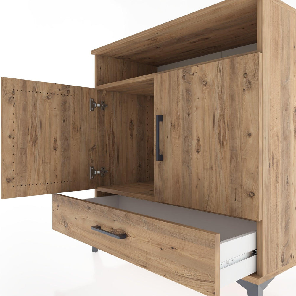 Woodntry Modüler Şifonyer Çam 88x44x84 cm Fonksiyonel F63-3