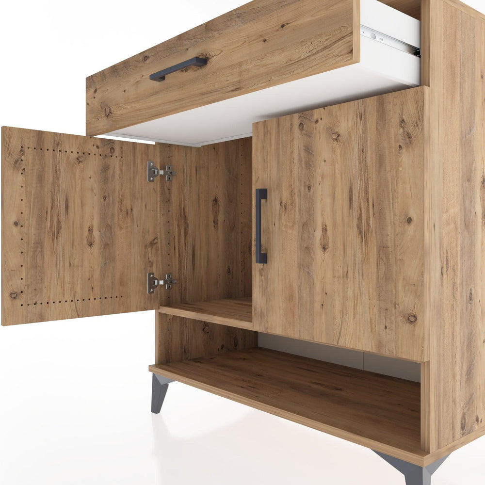 Woodntry Modular Dresser Pine 88x44x84 cm Functional F66-3