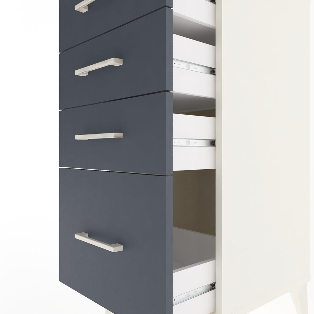 Woodntry Modular Nightstand Moonstone 44x44x84 cm Drawer C2-1