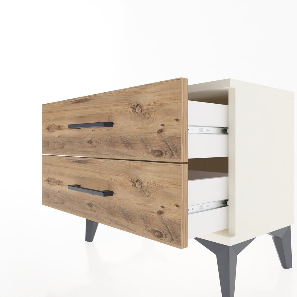 Woodntry Modular Nightstand Moonstone 60x30x36 cm Drawer C2-1