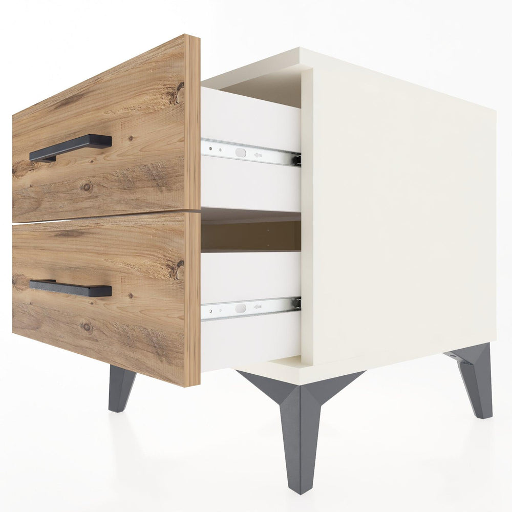 Woodntry Modular Nightstand Moonstone 44x44x36 cm Drawer C2-1