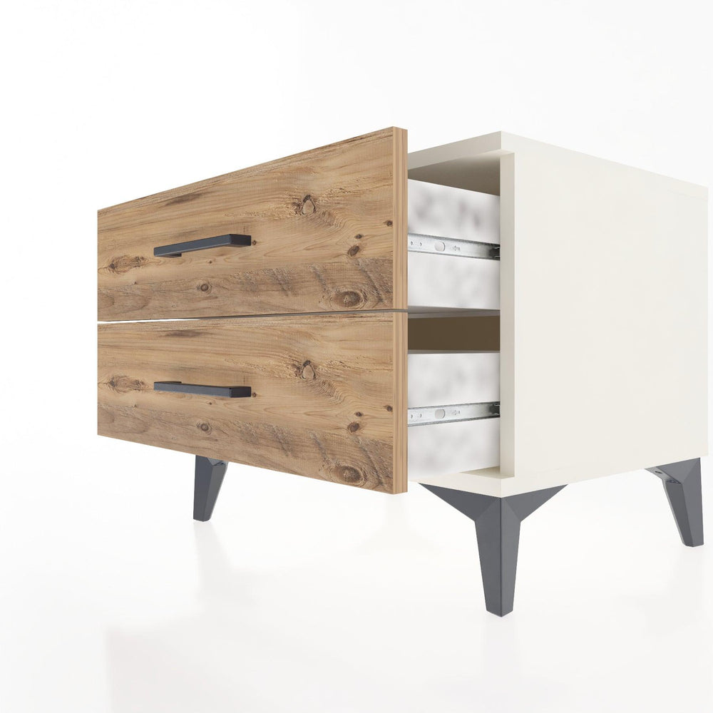 Woodntry Modular Nightstand Moonstone 60x44x68 cm Drawer C2-1