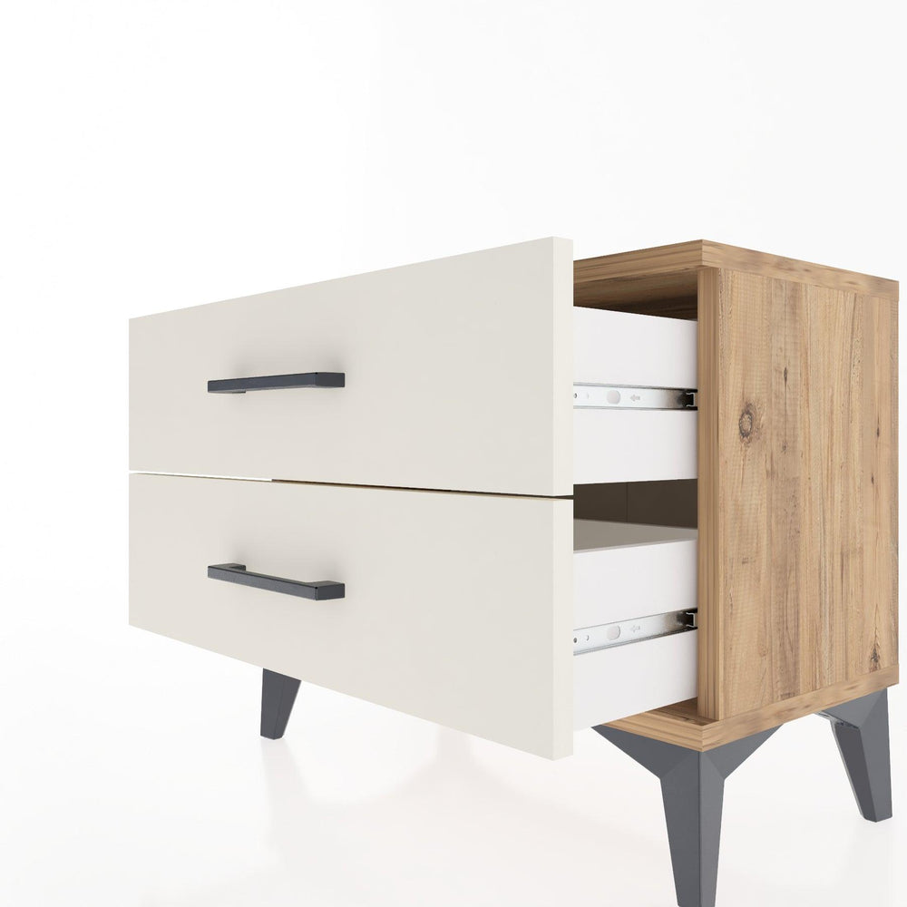 Woodntry Modular Nightstand Pine 60x30x36 cm Drawer C2-3