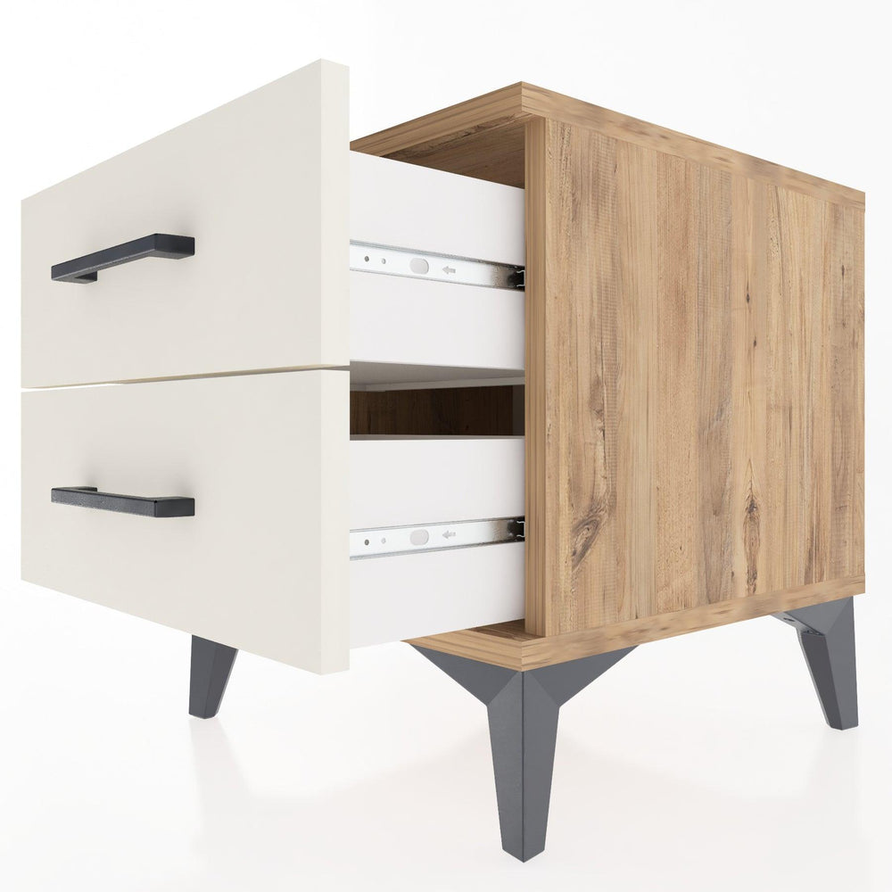 Woodntry Modular Nightstand Pine 44x44x36 cm Drawer C2-3