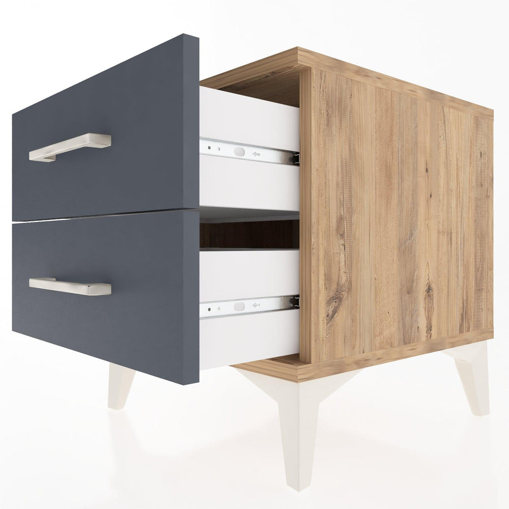 Woodntry Modular Nightstand Pine 44x44x36 cm Drawer C2-3