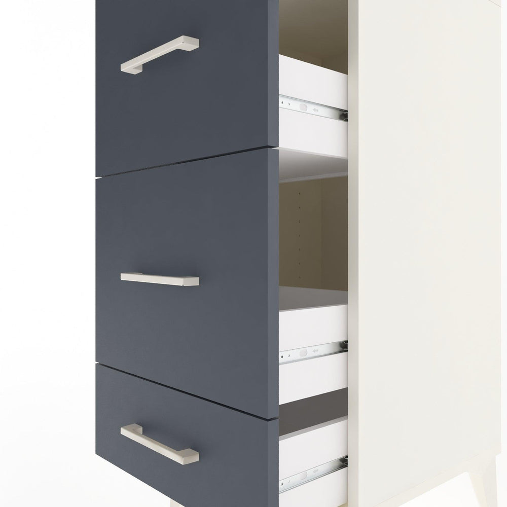 Woodntry Modular Nightstand Moonstone 44x44x84 cm Drawer C3-1