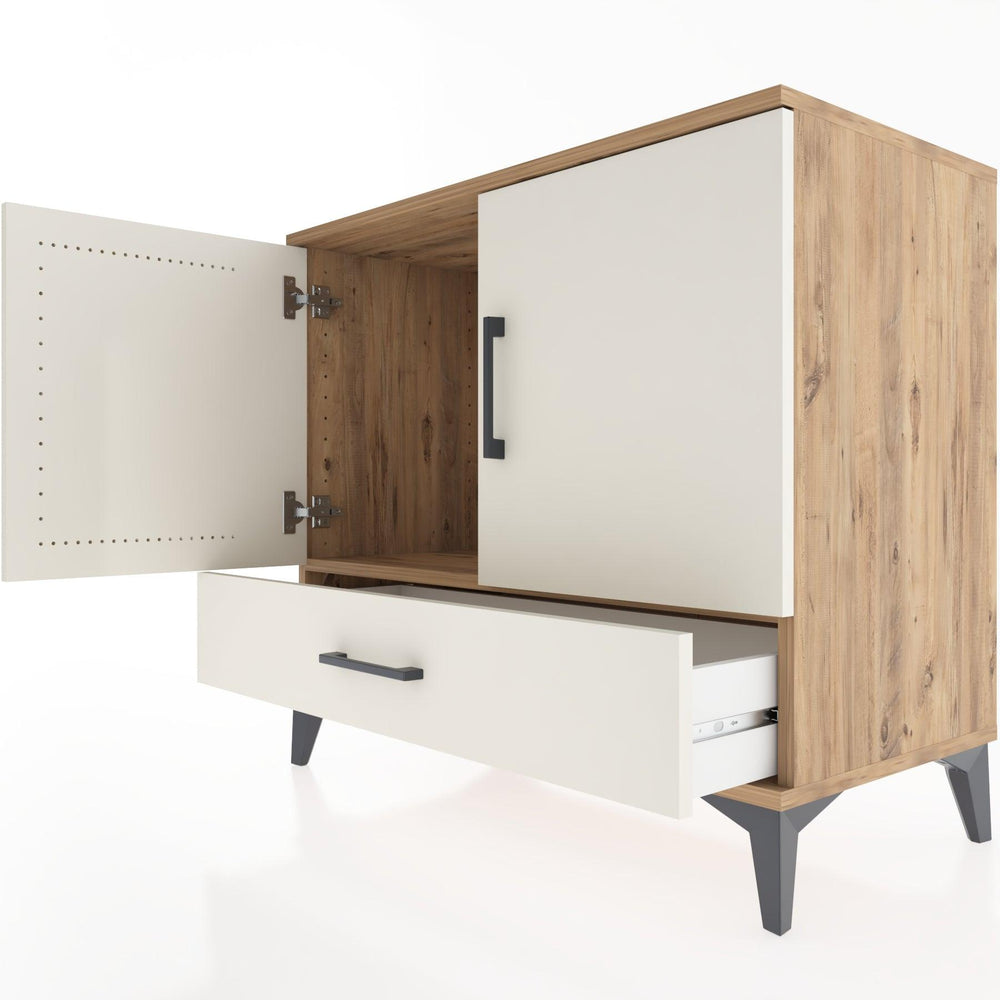 Woodntry Modular Dresser Pine 88x44x68 cm with Cover and Drawer KC3-3