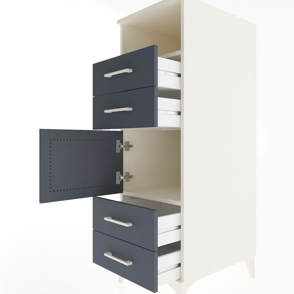 Woodntry Modular Cabinet Moonstone 44x59x122 cm Functional F54-1