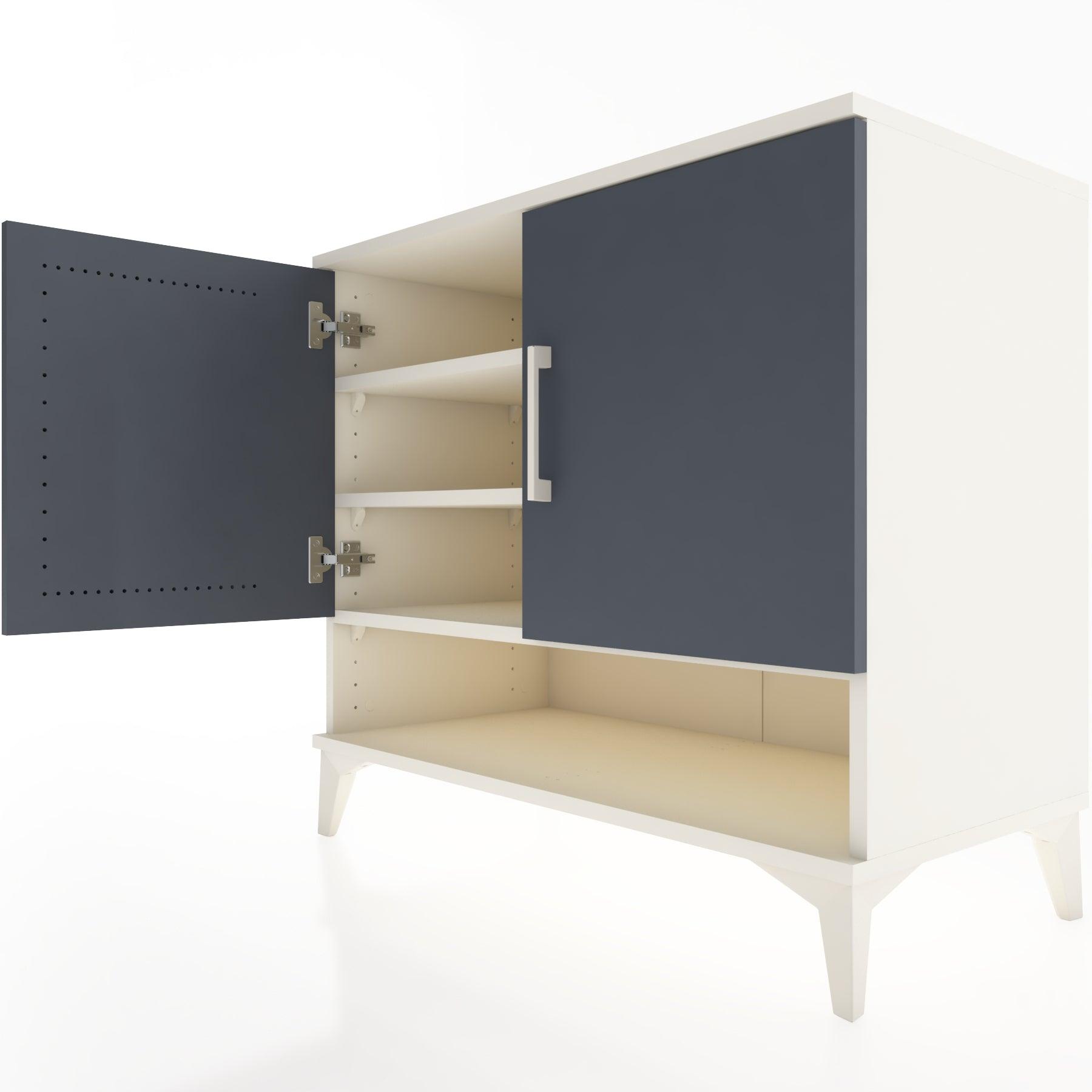 Woodntry Modüler Şifonyer Aytaşı 88x44x68 cm Kapaklı ve Raflı KR4-1