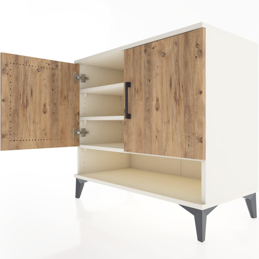 Woodntry Modüler Şifonyer Aytaşı 88x44x68 cm Kapaklı ve Raflı KR4-1