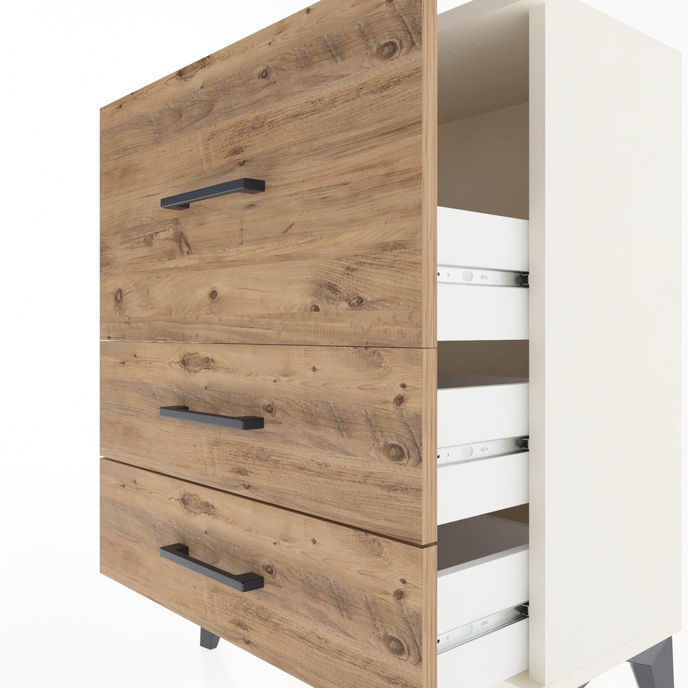 Woodntry Modular Nightstand Moonstone 60x30x68 cm Drawer C4-1