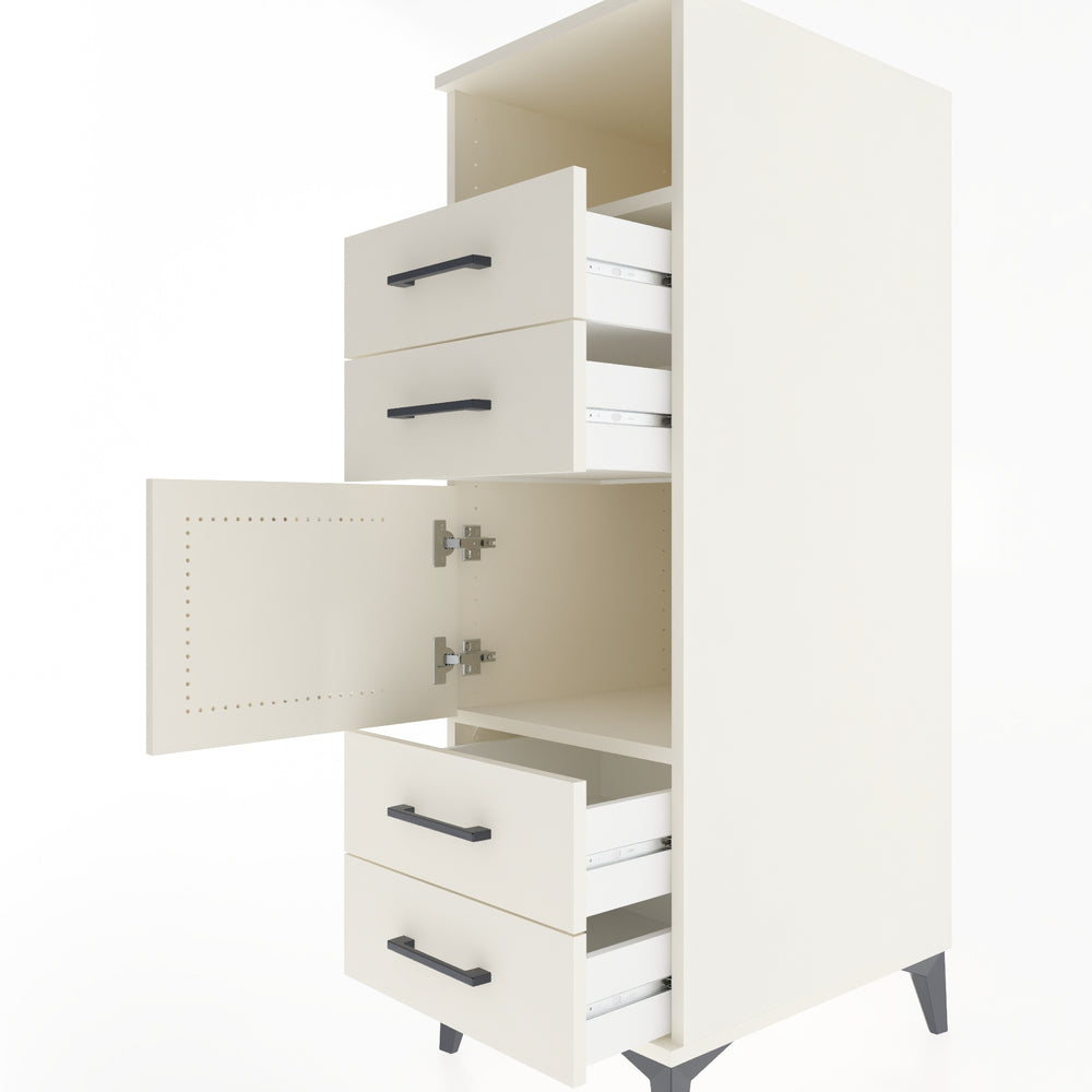 Woodntry Modular Cabinet Moonstone 44x59x122 cm Functional F54-1
