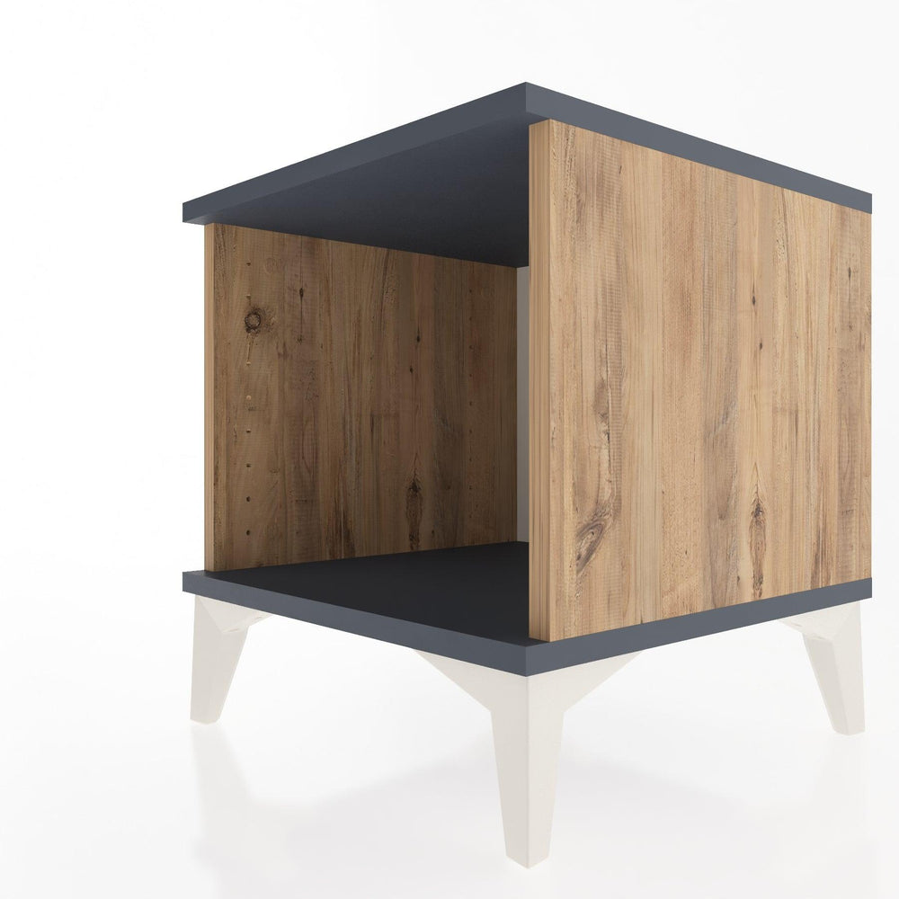 Woodntry Modular Nightstand Pine 44x44x36 cm Shelf R4-3