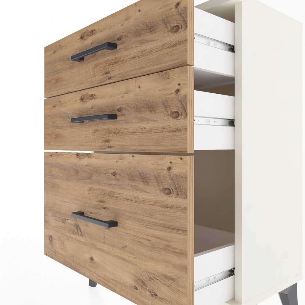 Woodntry Modular Nightstand Moonstone 60x30x68 cm Drawer C5-1