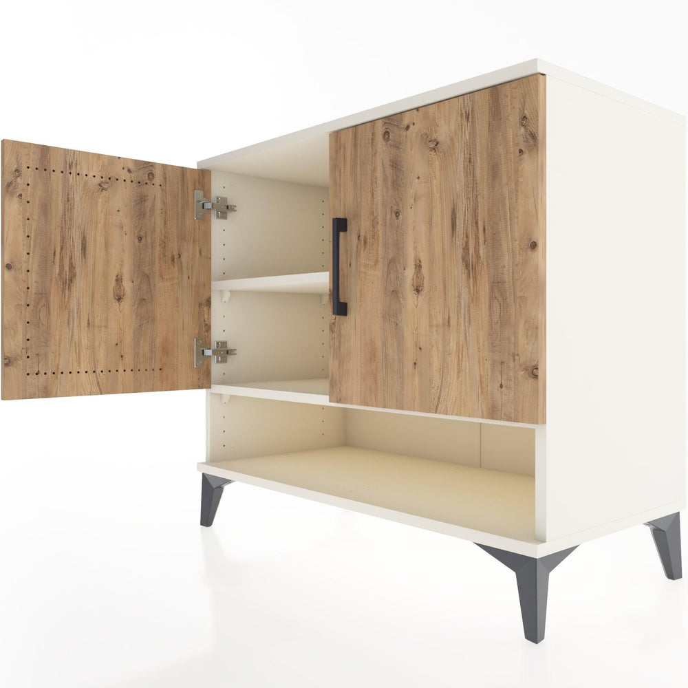 Woodntry Modüler Şifonyer Aytaşı 88x44x68 cm Kapaklı ve Raflı KR5-1