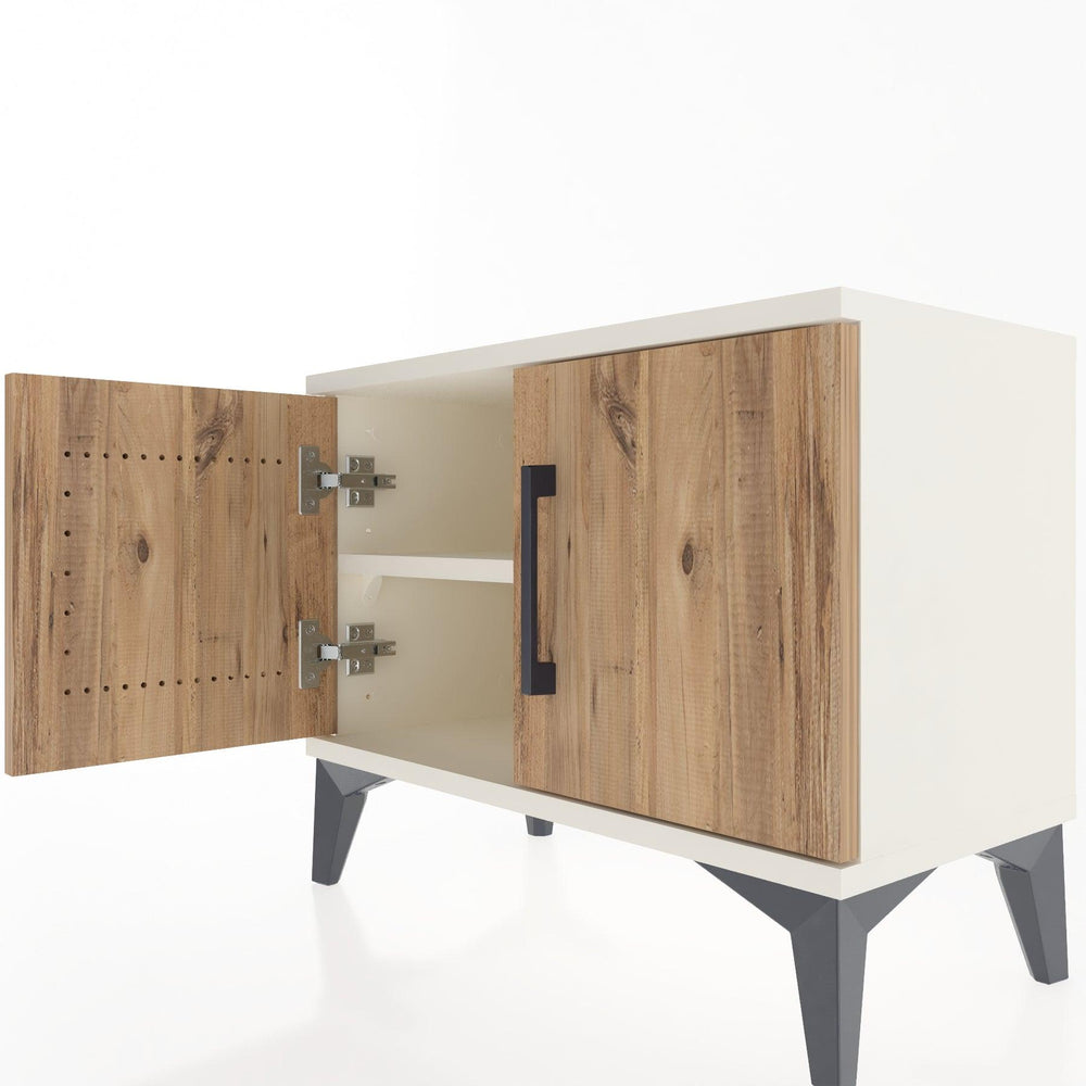 Woodntry Modular Nightstand Moonstone 60x30x36 cm with Lid K5-1