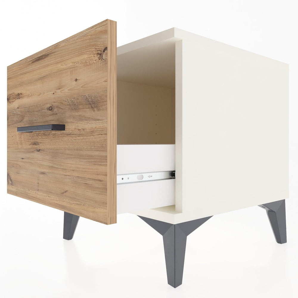 Woodntry Modular Nightstand Moonstone 44x44x36 cm Drawer C5-1