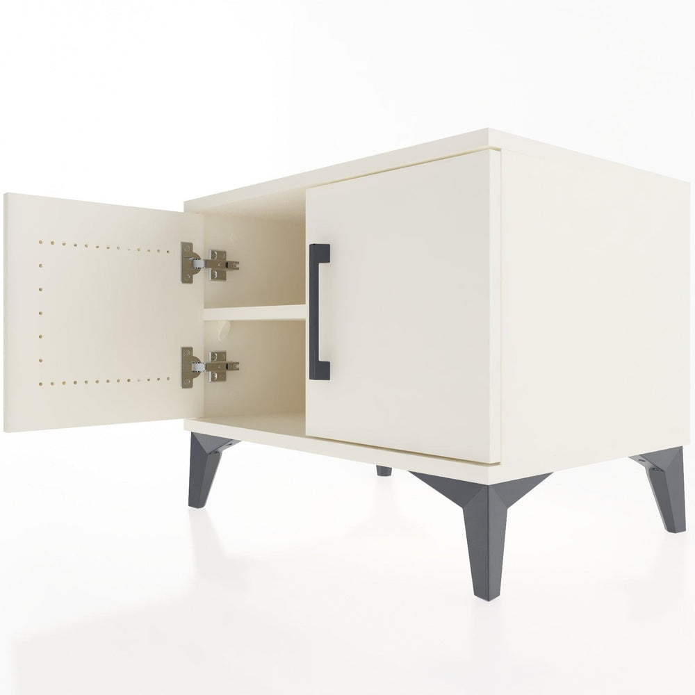 Woodntry Modular Nightstand Moonstone 60x44x68 cm with Lid K5-1