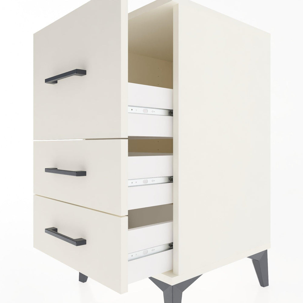 Woodntry Modular Nightstand Moonstone 44x44x68 cm Drawer C5-1