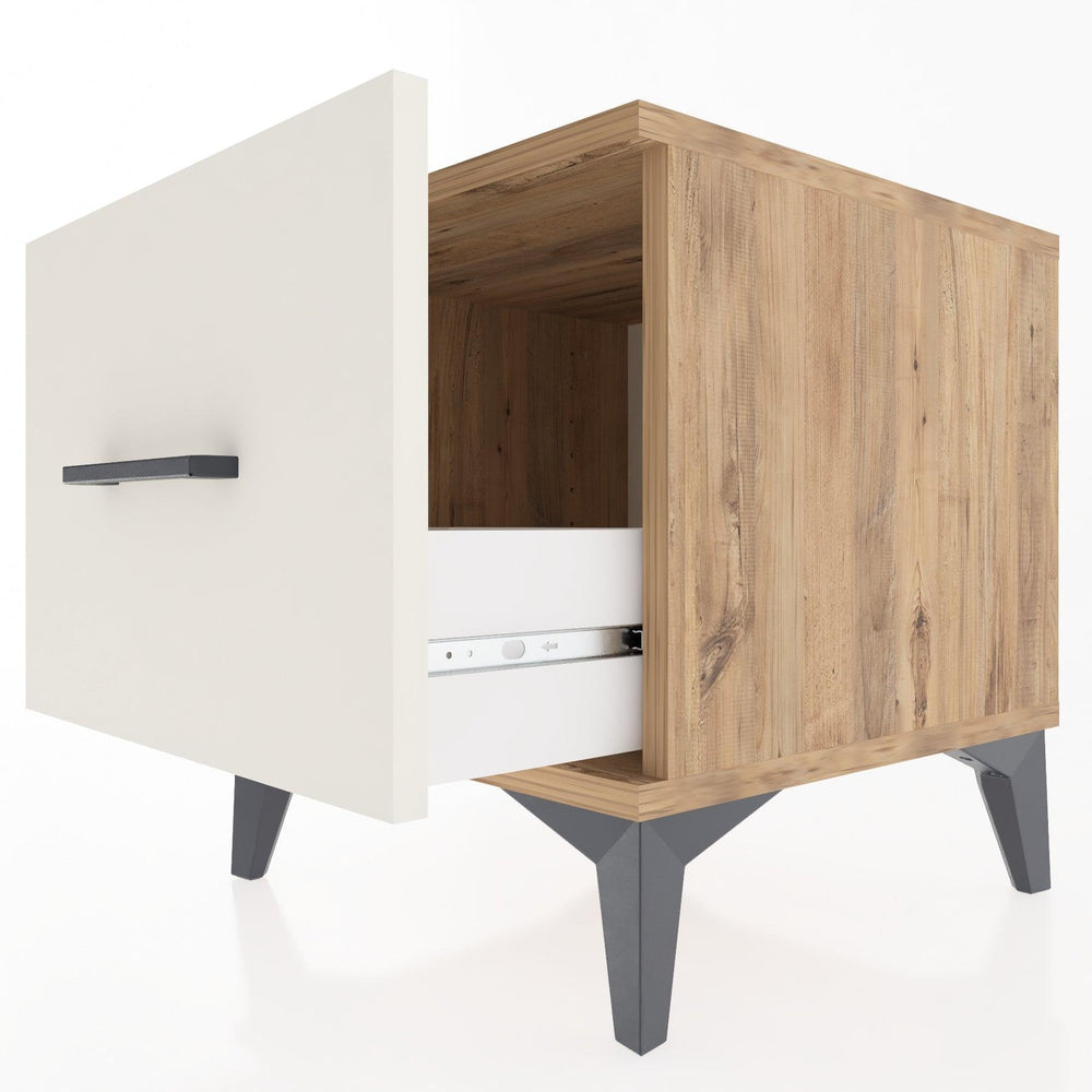 Woodntry Modular Nightstand Pine 44x44x36 cm Drawer C5-3