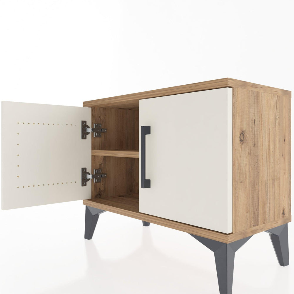 Woodntry Modular Nightstand Pine 60x30x36 cm With Cover K5-3