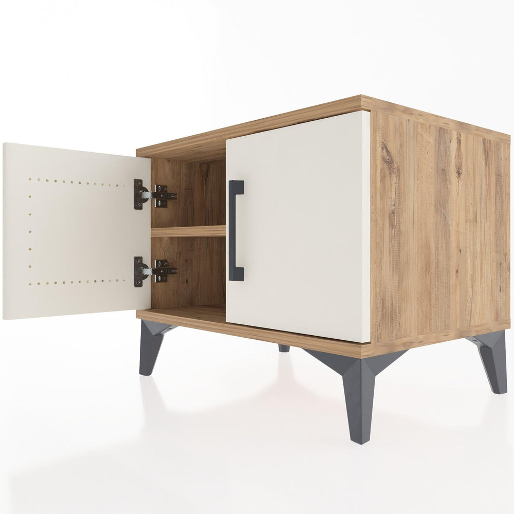 Woodntry Modular Nightstand Pine 60x44x68 cm With Cover K5-3