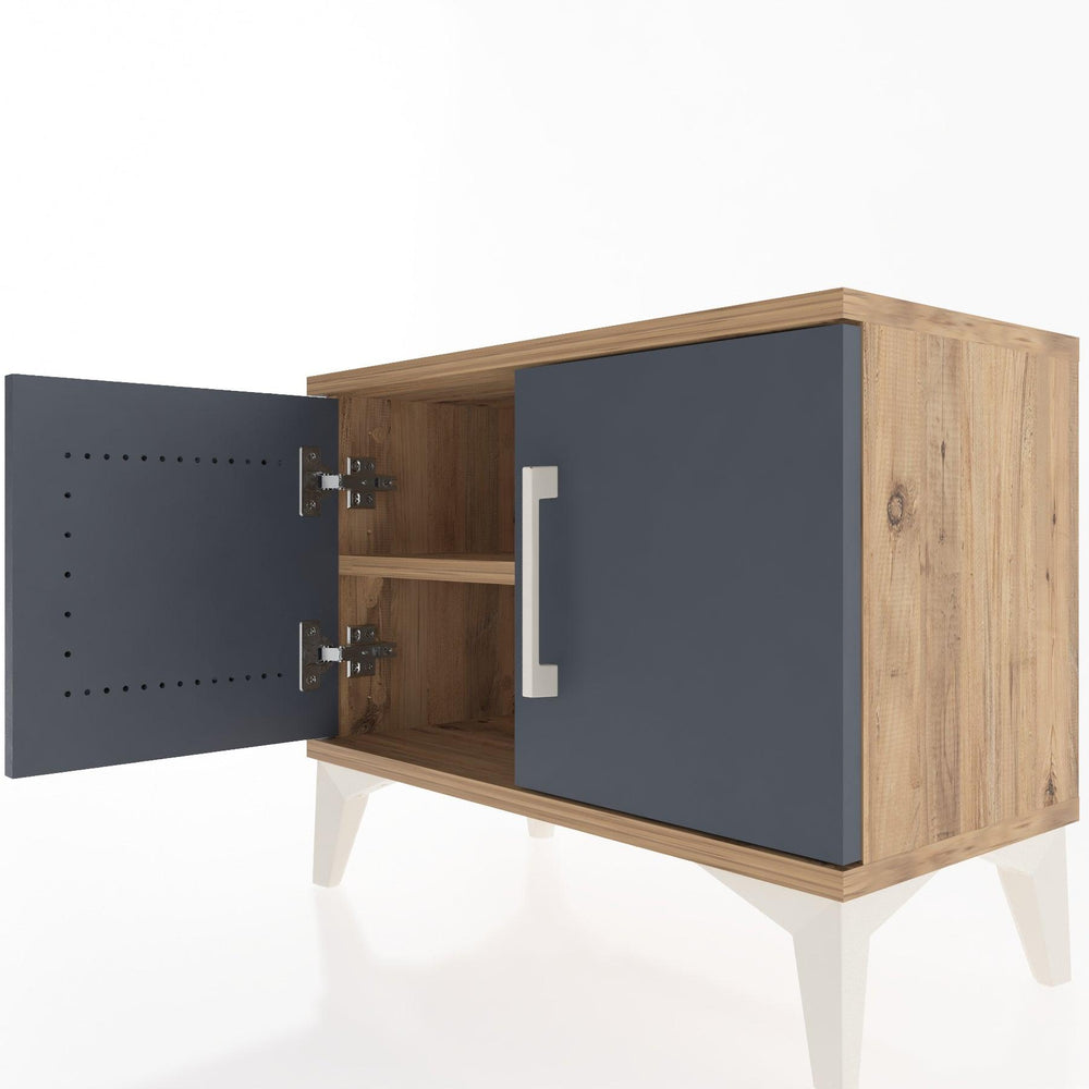 Woodntry Modular Nightstand Pine 60x30x36 cm With Cover K5-3