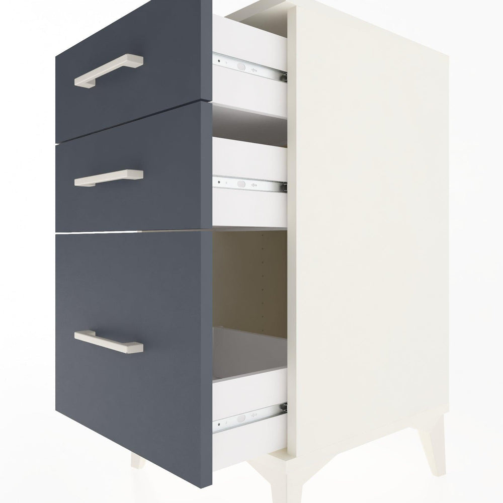 Woodntry Modular Nightstand Moonstone 44x44x68 cm Drawer C6-1